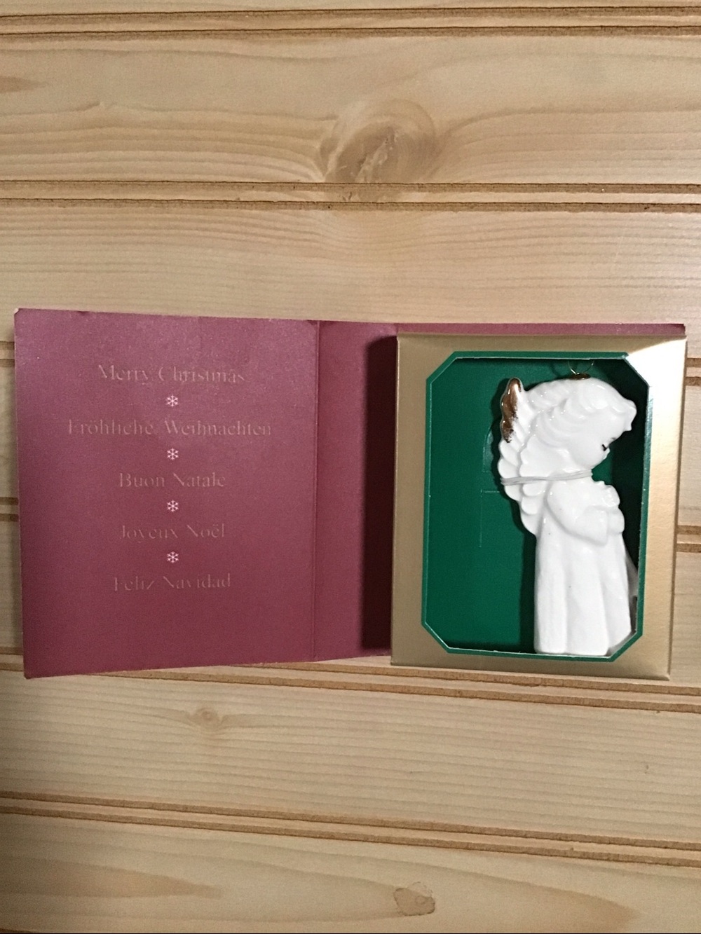 1992 Hummel Christmas Angels Gentle Song 132 Hum 582 Made In Germany Ornament